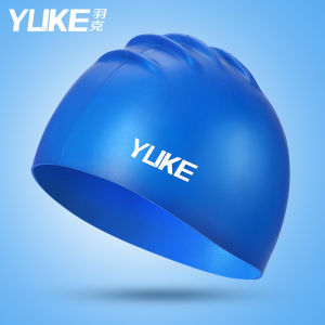 Yuke Swimming Cap Silicone Boys and Girls  Long Hair Swimming Cap Waterproof and Comfortable Swimming Cap Sub Professional Not-Too-Tight