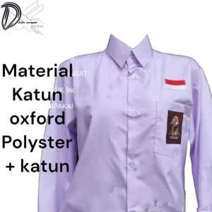 COD BAJU SMA/SMU LENGAN PANJANG BAHAN OXFORD KEMEJAN PUTIH SEKOLAH SERAGAM SEKOLAH