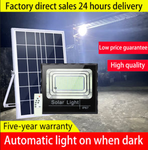 ookila 2 Years Warranty Solar Led Outdoor Lighting 200w 300watts 500w Solar Street Light High Quality IP67 Waterproof High Brightness Solar Spotlight Auto Solar Lamp Lampu Jalan with Remote Control for Garden Gate Courtyard 太阳能灯户外庭院灯 Promo Sale