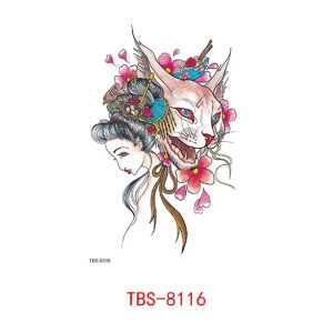 Zaril Tato Temporer Tattoo Tatto Temporary Tahan Air Sementara Anti Air Seri TBS-8116