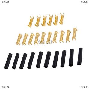 [COD] SUILEI 200pcs 453 U-Terminal Lug Wire Butt Joint Cold Terminal Fascia Of Small Tooth With Heat Shrinkable Tube 0.5-1.5mm2