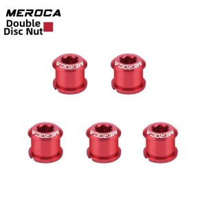 SJJL 5pcs 9 màu sắc Ốc vít gắn đĩa xích xe đạp địa hình MTB Hợp  nhôm 7075 129.5mm Bu lông tay quay  Ốc vít bánh răng xích xe đạp Bộ trục khuỷu xe đạp phụ kiện xe đạp