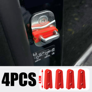 8PCS Universal Car Door Lock Shock Absorber Buffer Damping Shock Protector Car Door Latch Shock Absorption Pad
