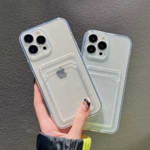 Samsung A24 Samsung A25 Samsung A26 Card Case Clear / Slot Kartu Bening Case Samsung A24 Samsung A25 Samsung A26
