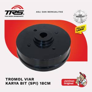TRS Tromol Belakang Kampas Rem 18cm Viar Karya Bit 100cc Tipe Spi Spareparts Original TRS