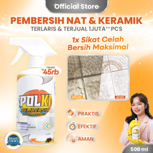 POLKI - PEMBERSIH NAT DAN KERAMIK Dinding Lantai