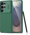 Nillkin Galaxy S25 Ultra Case, CamShield Pro for Samsung Galaxy S25 Ultra Case with Slide Camera Cover Slim Phone Case 2025 6.9'' (Green). 