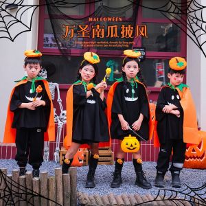 RF สตูดิโอฮาโลวีนตกแต่งฟักทองเสื้อคลุมอนุบาลเด็กๆแสดงอุปกรณ h ประกอบฉากการจัดฉากกลางแจง