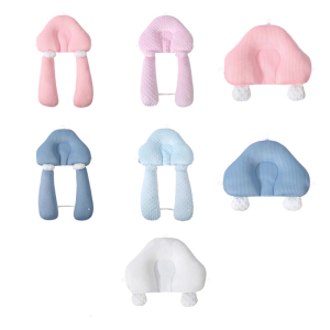 Infant Sleep Support Pillow Soft and Comfortable Sleeping Artifact Breathable Mood Soothing Cushion for 0-2 Years