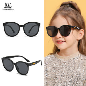 LouisWill Fashion Kids Sunglasses Polarized Sunglasses  Round Frame Sunglasses TPEE Sunglasses UV400 Sunglasses Traveling Cycling Hiking Riding Running Glasses