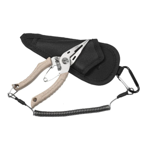 Fishing Multitool Stainless Fishing Pliers with Storage Bag Fishing Line Rings Opener Hook Remover Fishing Tackle
