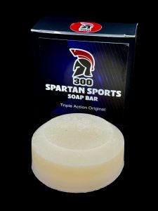 Spartan 300 48 Hour Sports Athlete Soap Bar Original by Whitebeards