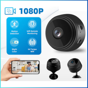 CEPAT Taffware Kamera CCTV 1080P mini sambung ke hp tersembunyi rumah untuk jarak jauh tanpa kabel