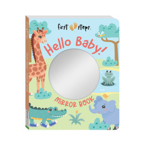 Hello Baby Mirror (High Contrast) Board Book For Babies & Toddlers To Learn