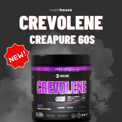Evolene Crevolene Creapure 300gr 60 Servings Creatine Nutrihouse New Crevolene Creapure