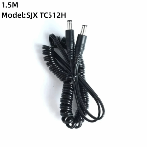 BETTERFORM 1/15M Dây lò xo thay thế cho máy mài móng tay. Hai Đầu Cổng DC Cáp dây nối Di động Có thể sạc lại Dây máy làm móng dành cho máy đánh bóng móng tay