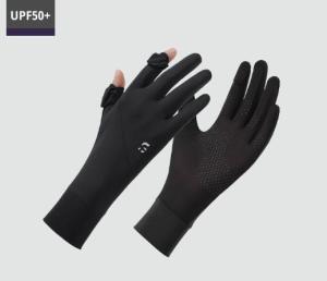 Touch Screen Ice Silk Gloves / Anti-UV Breathable Riding Driving Gloves / Non-slip Highly Elastic Driving Mittens / for Women Men