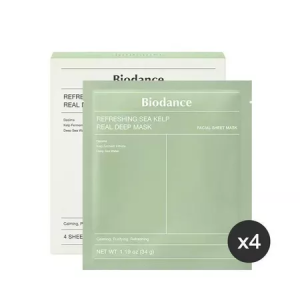 B I O D A N C E Collagen Deep hydrating gel Mask/34g*4EA