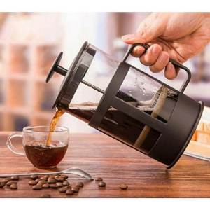Gelas Saringan Kopi Teh Frech Press Coffee Maker Glass Caffetiere