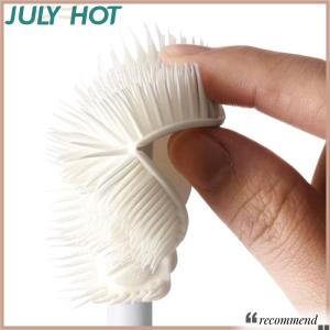 [JULYHOT] Cup Cleaning Brush Long Handle Bottle Cleaning Silicone Milk Bottle Wine Cups Cleaner Household Coffee Mug TeaPot Brush
