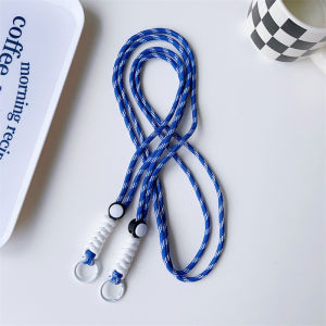 Zeallion Fashion Candy Color Crossbody Strap for Mobile Phone Case Nylon Fibre Portable Anti Loss Shoulder Long Lanyard Cord Rop