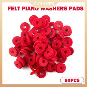 [CANAMEK] 90Pcs Felt Piano Washers Pads for Piano Tuning Accessories