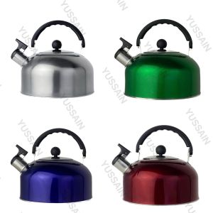 Specialized stainless steel kettle flat-bottom kettle singing kettle water boiling kettle whistlingkettle Spherical pot