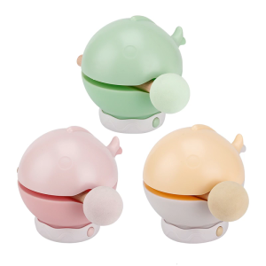 Có Thể Sạc Lại Bằng Gỗ đèn ban đêm Cá Cho Trẻ Em Với Mallet Căng Thẳng Relief Bedsides Đèn 3 Có Thể Điều Chỉnh mức độ sáng