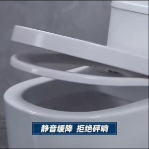 ( Hàng tốt WaterA) Nắp bồn cầu RƠI ÊM dày phổ biến Phù hợp 99% bồn cầu nhà vệ sinh bền bỉ cài đặt dễ dàng