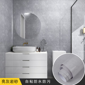 60x200cm Glossy Stone Marble Wallpaper for Table Cabinet Cupboard Furniture Luxury Kitchen Oil Proof Heatproof Sticker Waterproof Stone Grain Self Adhesive Wallpaper for Bathroom Room Design Wall Sticker Black Grey