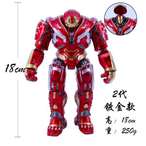 VMQ The Avengers Action Figure Hulkbuster Iron Man Robert Bruce Banner Model Dolls Toys For Kids Ornament Gifts MV
