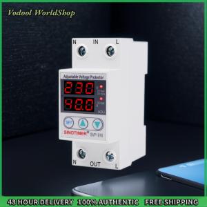 High-Performance Adjustable Voltage Surge Protector Relay SVP-916 for Electrical Circuit Safety and Overcurrent Protection