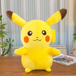 Boneka Pokemon Pikachu Charmander Bulbasaur Squirtle ukuran 40 cm