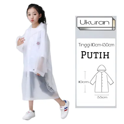 Jas Hujan Anak Model Kartun / Jas Hujan Anak Hoddie Lucu