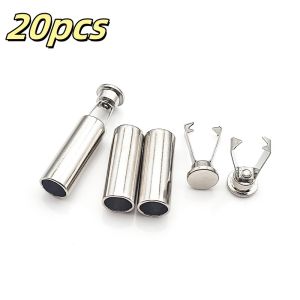 Alloy End Stopper Aglet Besi Metal Untuk Jaket Sweater Hoodie Dan Tas Tahan Lama