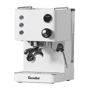 Gemilai CRM3007L semi-automatic Italian espresso machine professional pump pressure extraction visualization pressure gauge small commercial/household one click opening Italian coffee extraction mode