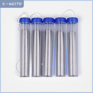 【E-WOITD】 ลวดบัดกรีกิจกรรมสูง5ชิ้น0.8มม. บัดกรีลวดบัดกรีการบำรุงรักษาไฟฟ้าอุปกรณ์เชื่อมโลหะ