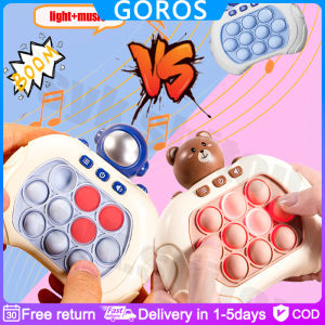 【In Stock】Childrens Educational Games Decompression Bubble Handle Game Squeeze Relieve Childrens Stress Toys Gift