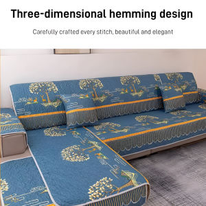 Non-slip Sofa Cushion All Seasons Home Adult/Latex Particle Filling/Washable Sofa Cover/Protective Slipcover Breathable Durable Sitting Pad