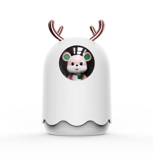 Máy Tạo Ẩm Phun Sương Toả Hương Tinh Dầu Thơm Phòng Mini Hình Thú Dễ Thương Dung Tích 300ML Dùng Trong Phòng Ngủ