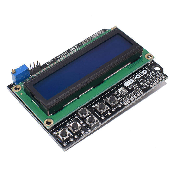 LCD keyboard shield LCD1602 LCD1602 module display Arduino ATMEGA328 ...