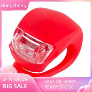 dongcheng Đèn xe đạp Đèn xe đạp silicon Đèn Trước Đèn xe đạp Đèn Led Xe Đạp Chống Nước
