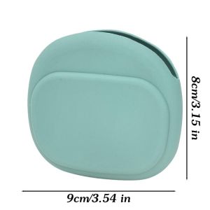 Silicone Cell Phone Cable Bag / Portable Data Cable Earphone Storage Box / Multifunctional Key USB Rating Coins Organizing Bags