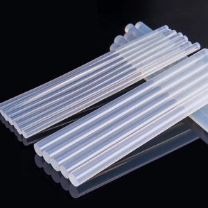 100Pcs 7*160mm Hot Melt Glue Stick Strong Adhesive Transparent DIY Craft Glue Stick Hand Repair Kits Tools