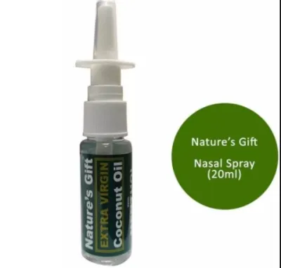 Natures Gift VCO Anti Bacterial and Anti-Viral Nasal Spray 20ml
