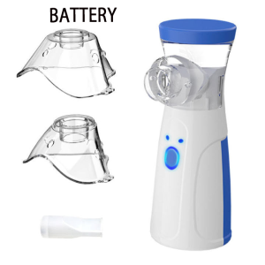 Nebulizer Portable Mesh Alat Uap Bantu Pernafasan Asma Inhalasi/ Portable Mesh Nebulizer Asthma Respiratory Vapor Anak dan Dewasa