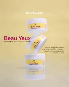 Beautederm Beau Yeux Undereye Whitening Cream 10g - Ultimate Glow-Up for Your Undereye Area!