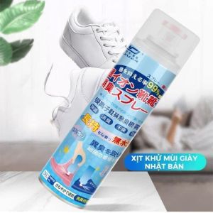 Bình xịt khử mùi hôi giày lọ chai xịt sịt khử mùi hôi làm thơm giày hôi chân công nghệ nano bạc thể tích 260ml