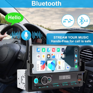 COD Taffware HL83 Tape Mobil Bluetooth full bass + holder HP Audio Multifungsi MP3 FM Radio