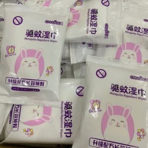 Khăn Ướt Thảo Mộc Đuổi Muỗi Cho Bé – Combo 5 Gói (10 Miếng/Gói) – Dịu Nhẹ Cho Da Nhỏ Gọn Tiện Lợi